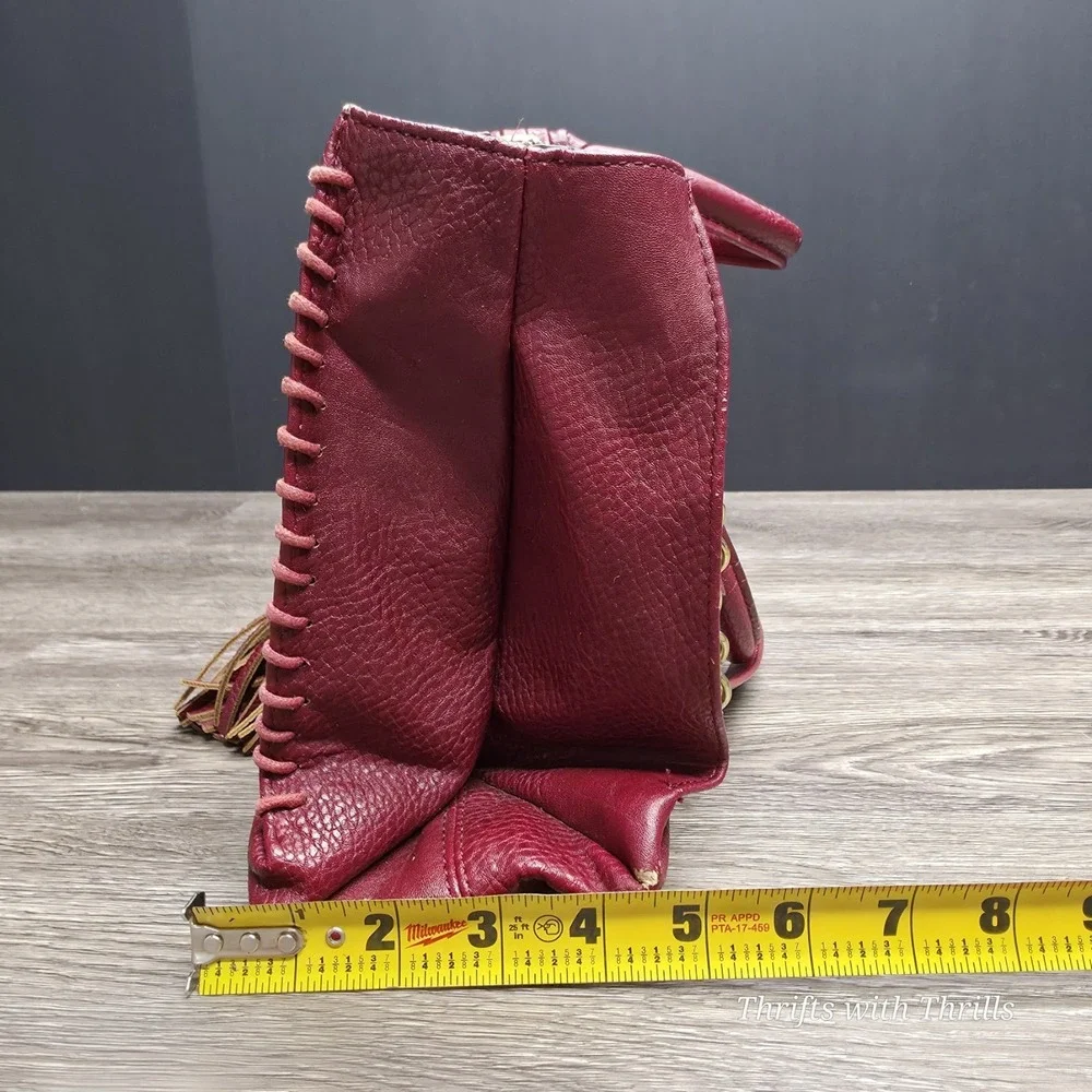 Olivia and Joy Beautiful Red Satchel Pocketbook